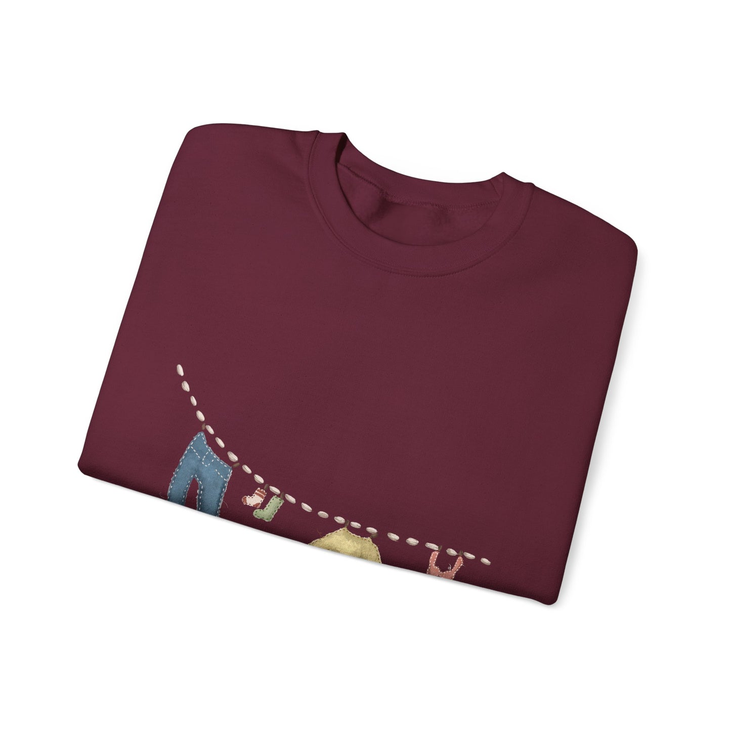 Drying Clothing Line Cozy Sweatshirt