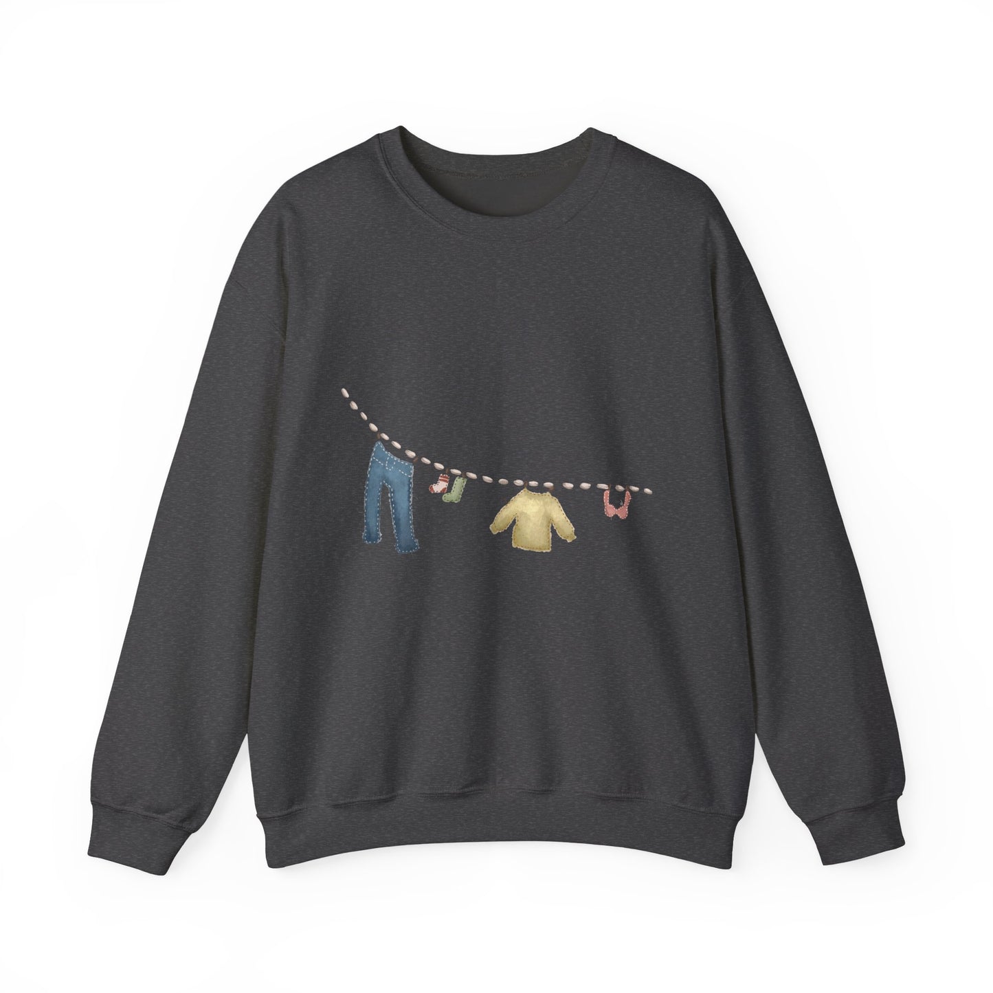 Drying Clothing Line Cozy Sweatshirt