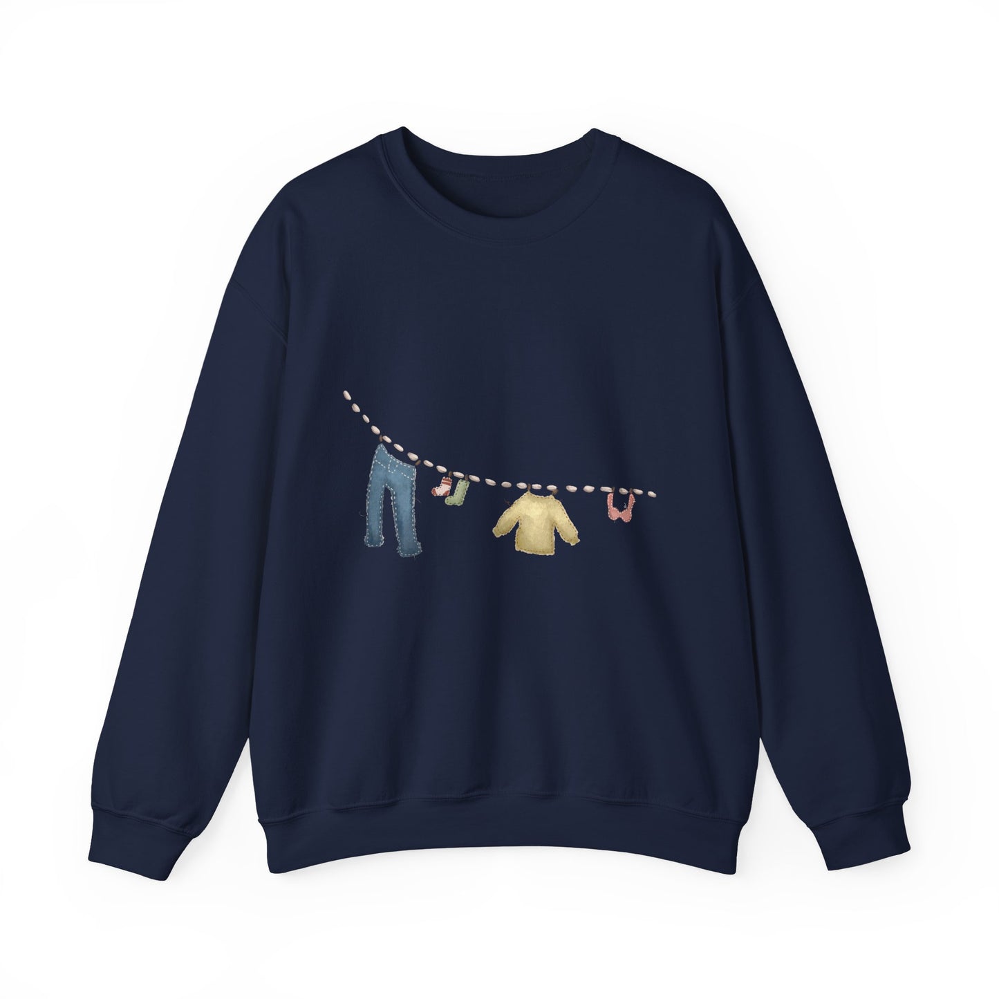 Drying Clothing Line Cozy Sweatshirt