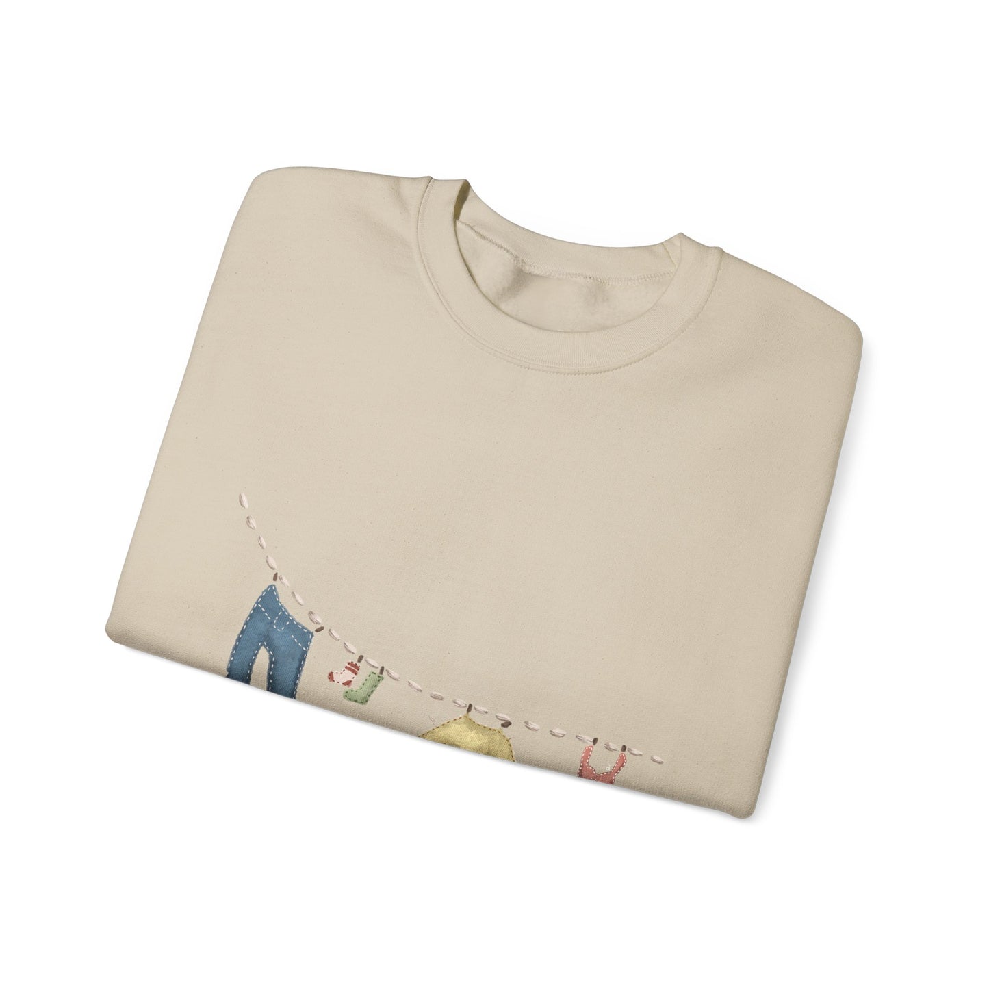 Drying Clothing Line Cozy Sweatshirt