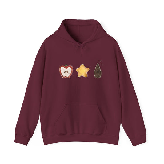 Charming Fruit Unisex Heavy Blend Hooded Sweatshirt