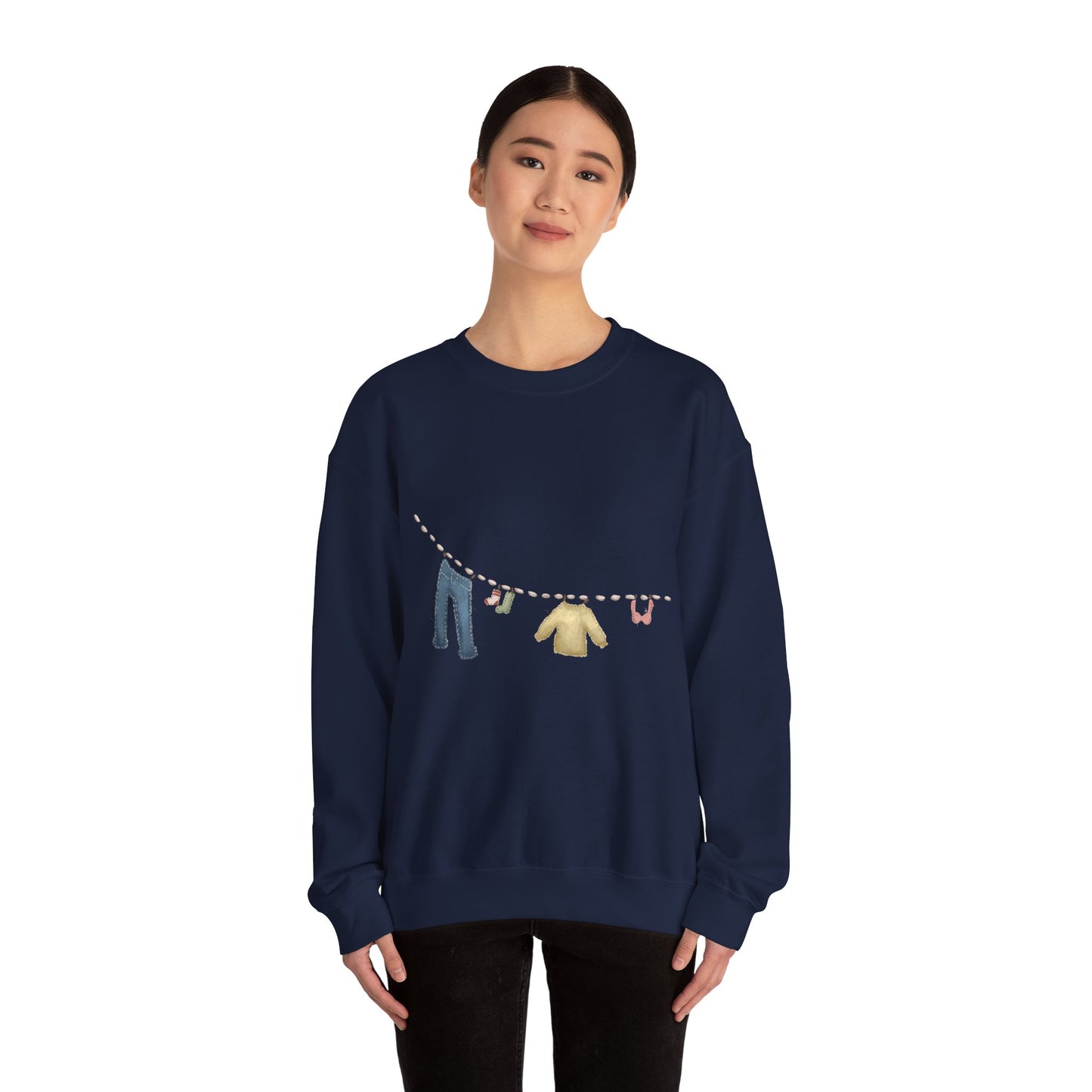 Drying Clothing Line Cozy Sweatshirt