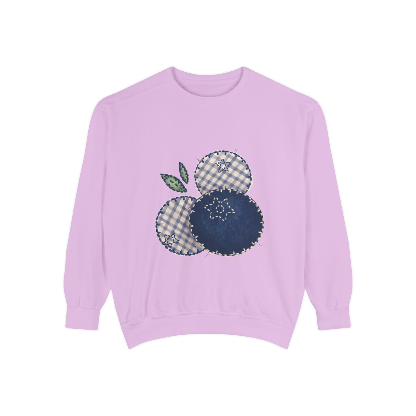 Blueberry Patchwork Sweatshirt